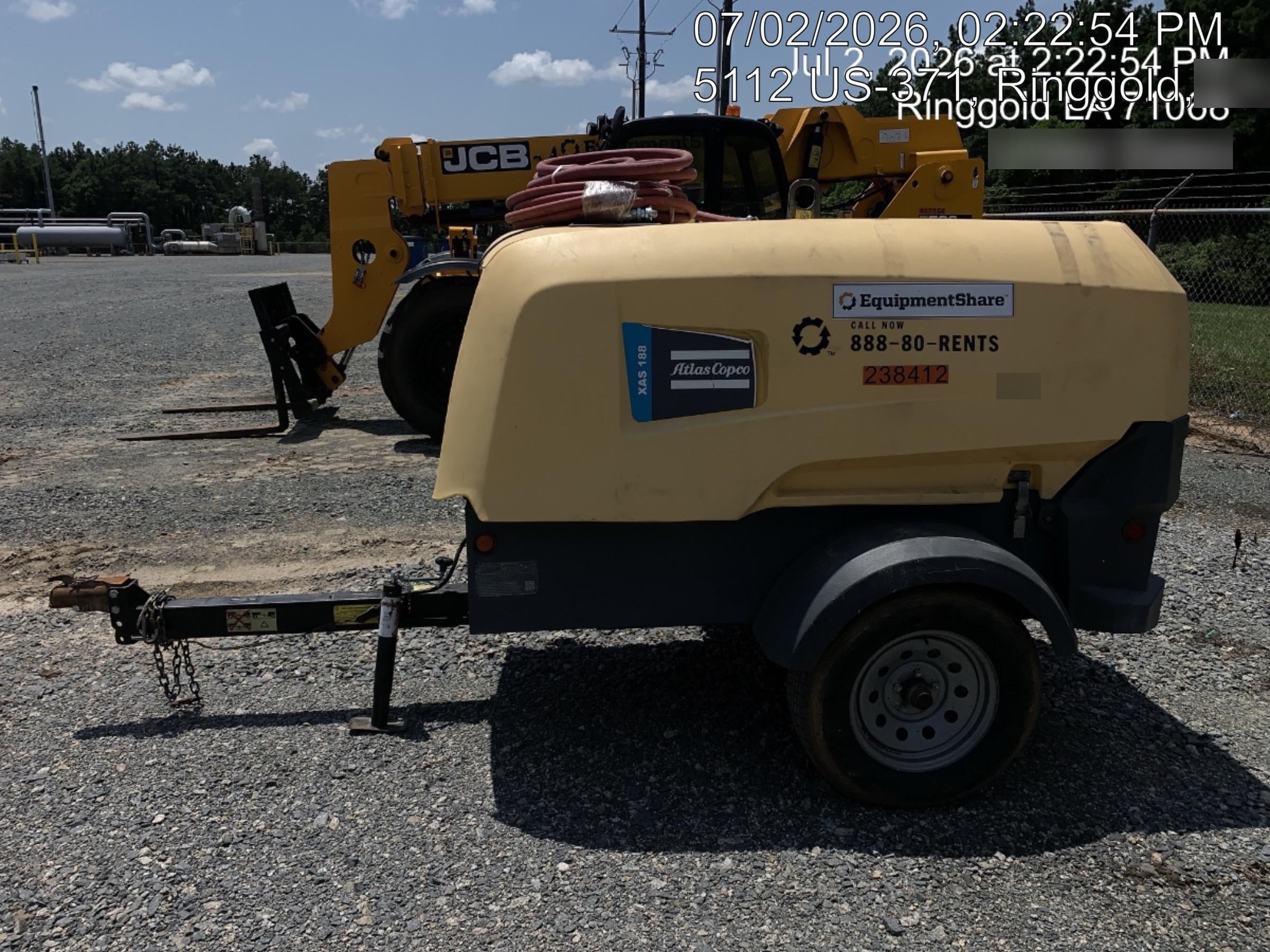 2022 ATLAS COPCO XAS188 CWK