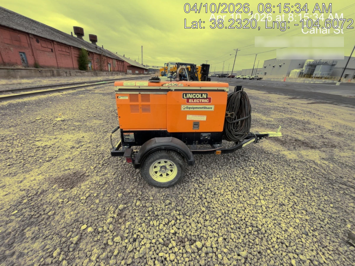 2022 Lincoln Electric LE400 Kubota V1505, Trlr, Cable Rack, Light Kit, ES Decals, T3
