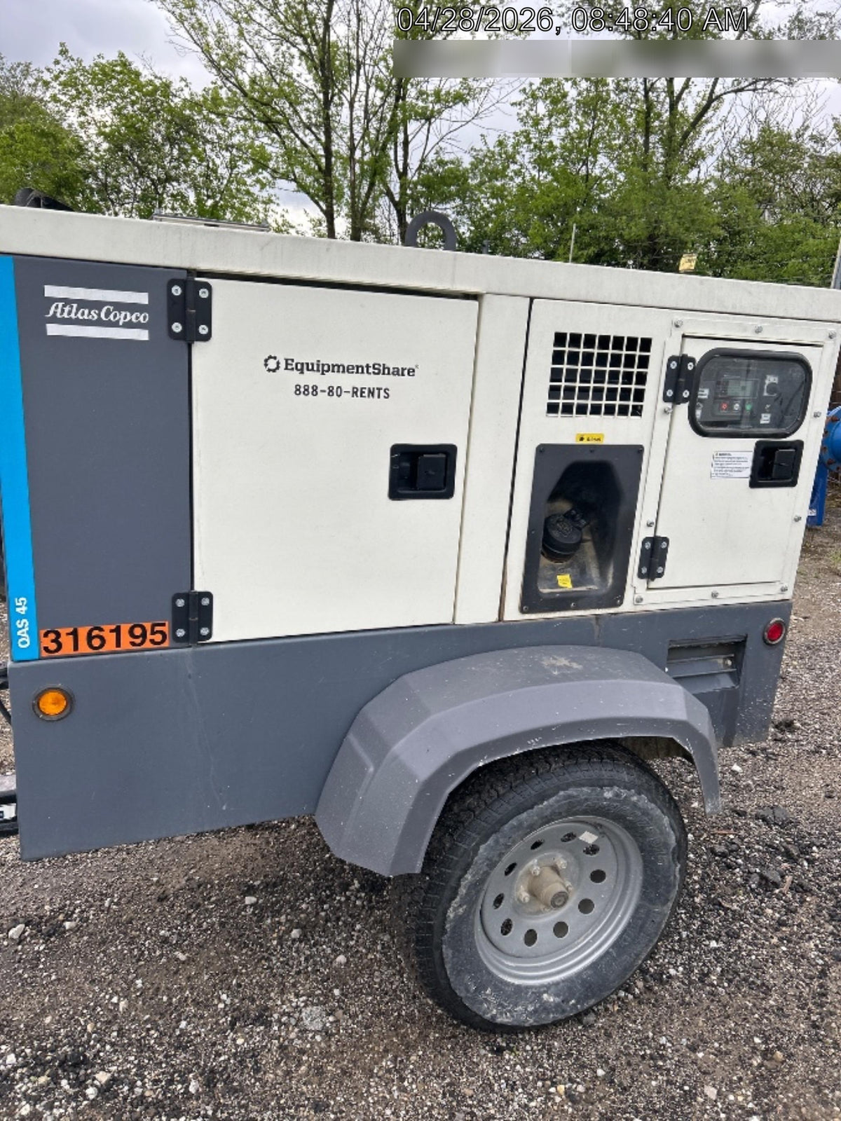 2023 ATLAS COPCO QAS45 CWK