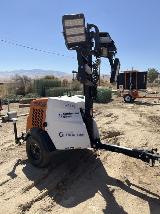 2023 Generac MLT2 Diesel, Flex Switch 120V Input, Powerzone Controller, 
(4) 320W LED Lights, 4kW Generator, 39.9 Gal Fuel Tank, 2" Ball, T3