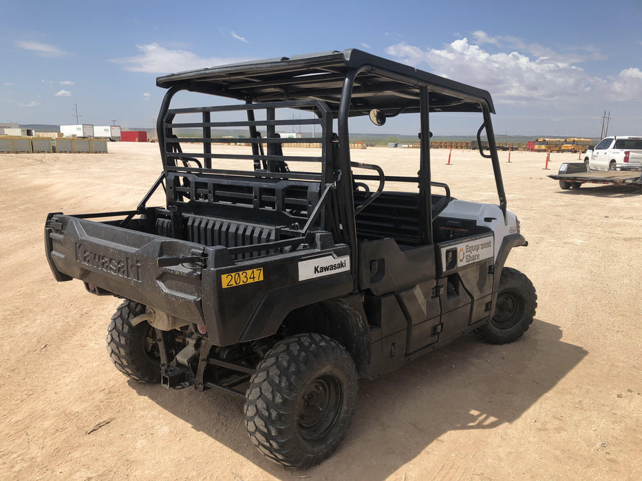 2018 Kawasaki MULE PRO-DX Kawasaki Mule 4x4 Diesel UTV w/Hard Top, No Windshield, No Doors, Beacon, Backup Alarm, ES Keypad/Hardware Installed