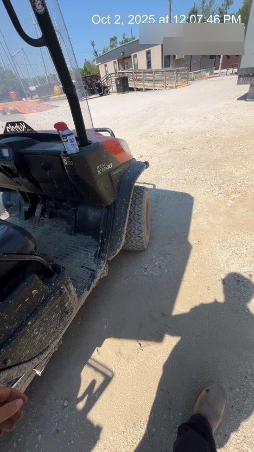 2022 Kubota RTV-X1140W-H Plastic Canopy, Windshield Acrylic Clear, LED Strobe Light, Wire Harness Kit, Back up Alarm