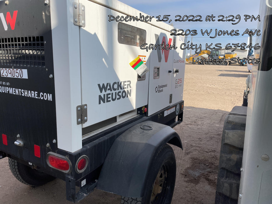 2022 WACKER NEUSON G25