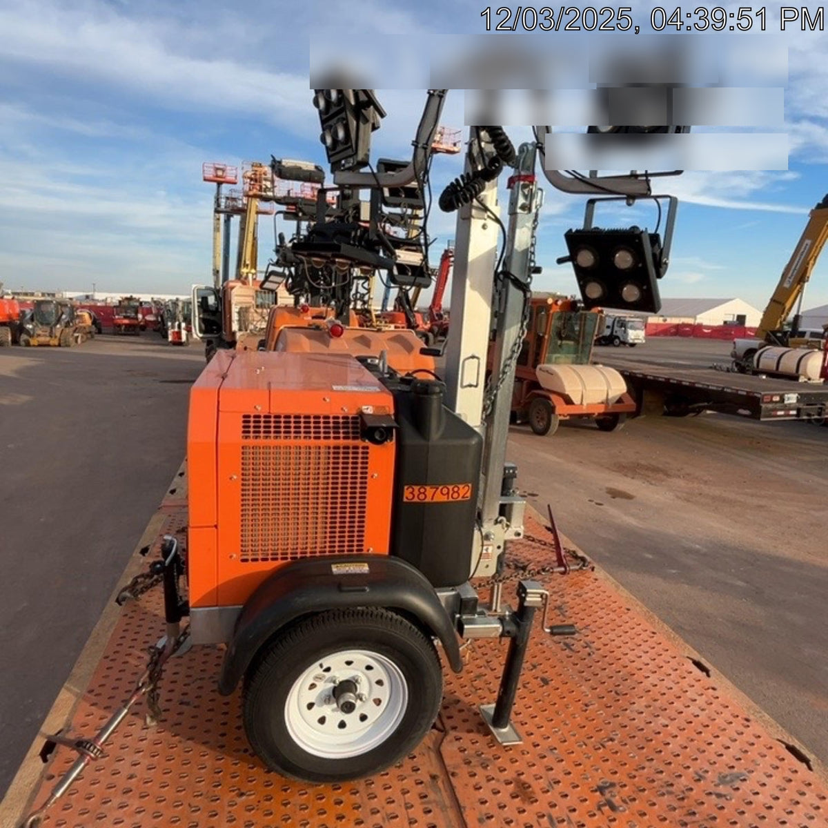 2024 Wanco WLTT-4MM4K Diesel, Deep Sea Controller, Shore Power Plug, Auto Start, (4) 350W LED Floodlights, 4kW Generator, 60 Gal Fuel Tank, 2" Ball, T3