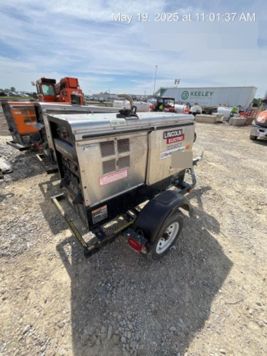 2019 Lincoln Electric Vantage 322 Ready-Pak 3, Two Wheel Trailer, Fender and Light Kit, Cable Rack