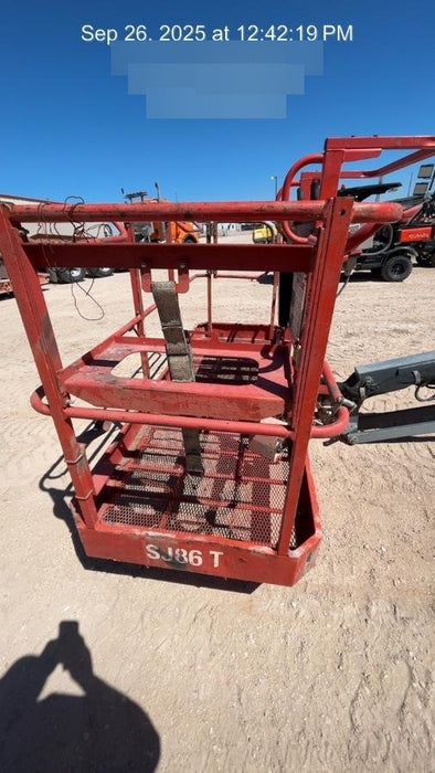 2020 Skyjack SJ86T+ Deutz Diesel, 4wd, FF Tires, Inward Self Closing Gate, Tool Tray, Beacon, 12kW Generator