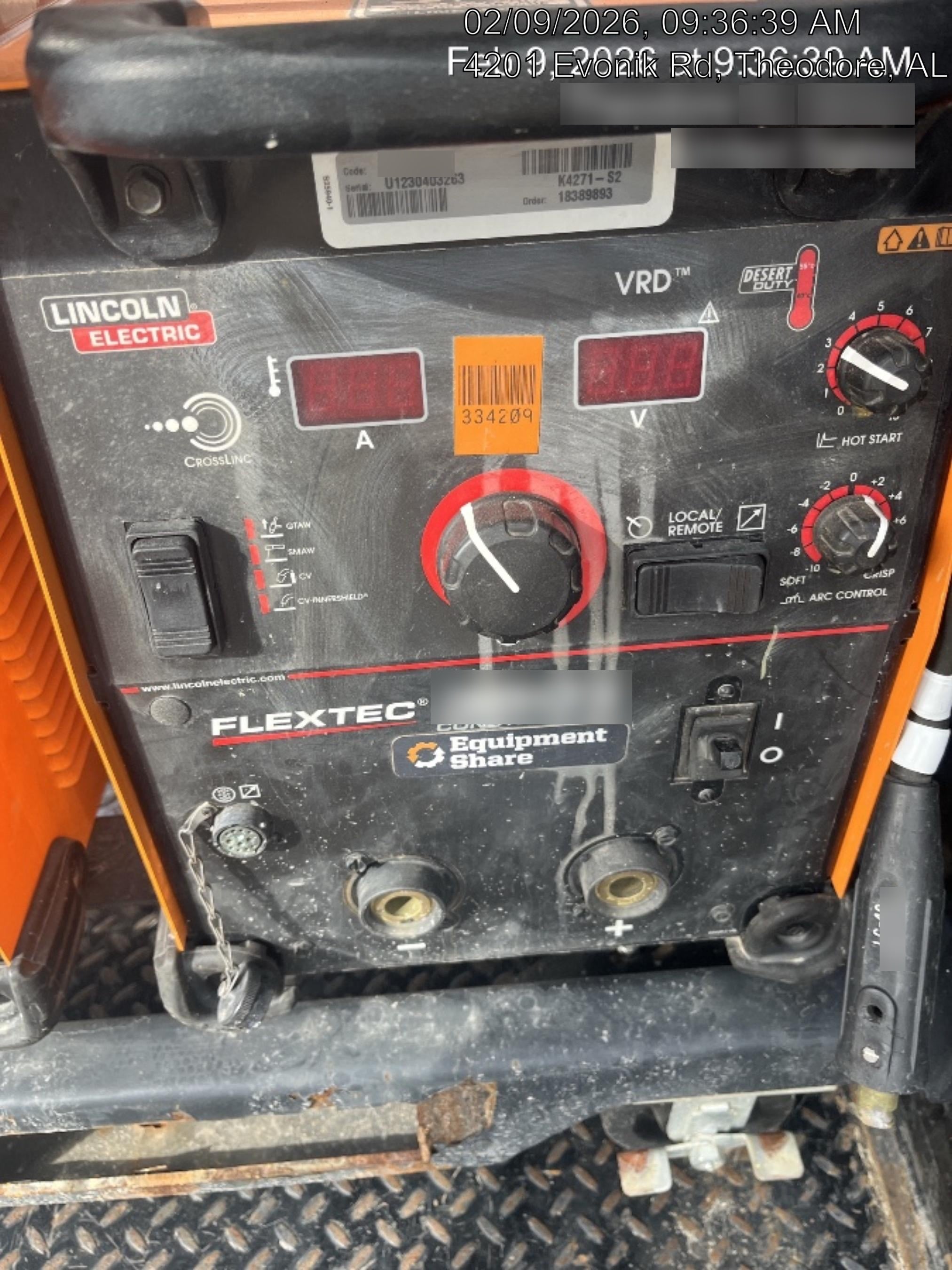 2023 LINCOLN ELECTRIC FLEXTEC 350X