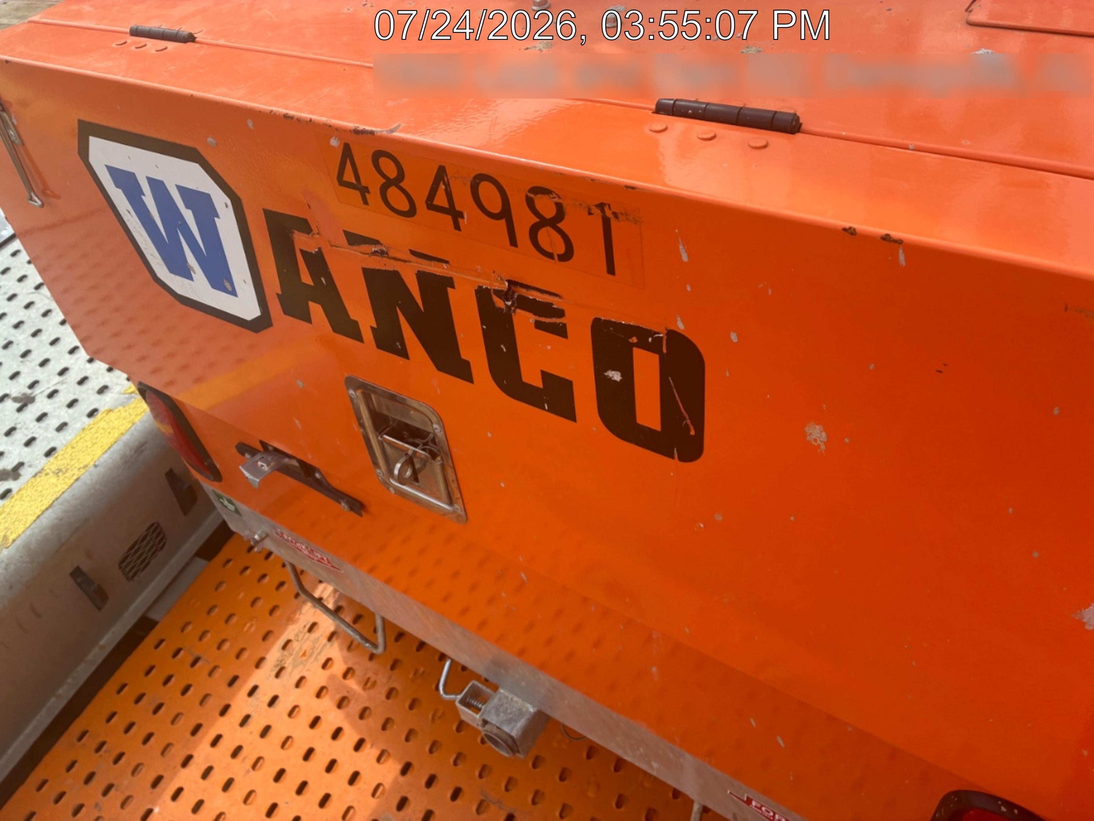 2025 Wanco WLTT-4MM4K Diesel, Mitsubishi L2E, 9.0HP @1800 rpm, Deep Sea Controller, Shore Power Plug, Auto Start, (4) 350W LED Floodlights, 4kW Generator, 60 Gal Fuel Tank, 2" Ball, T3
