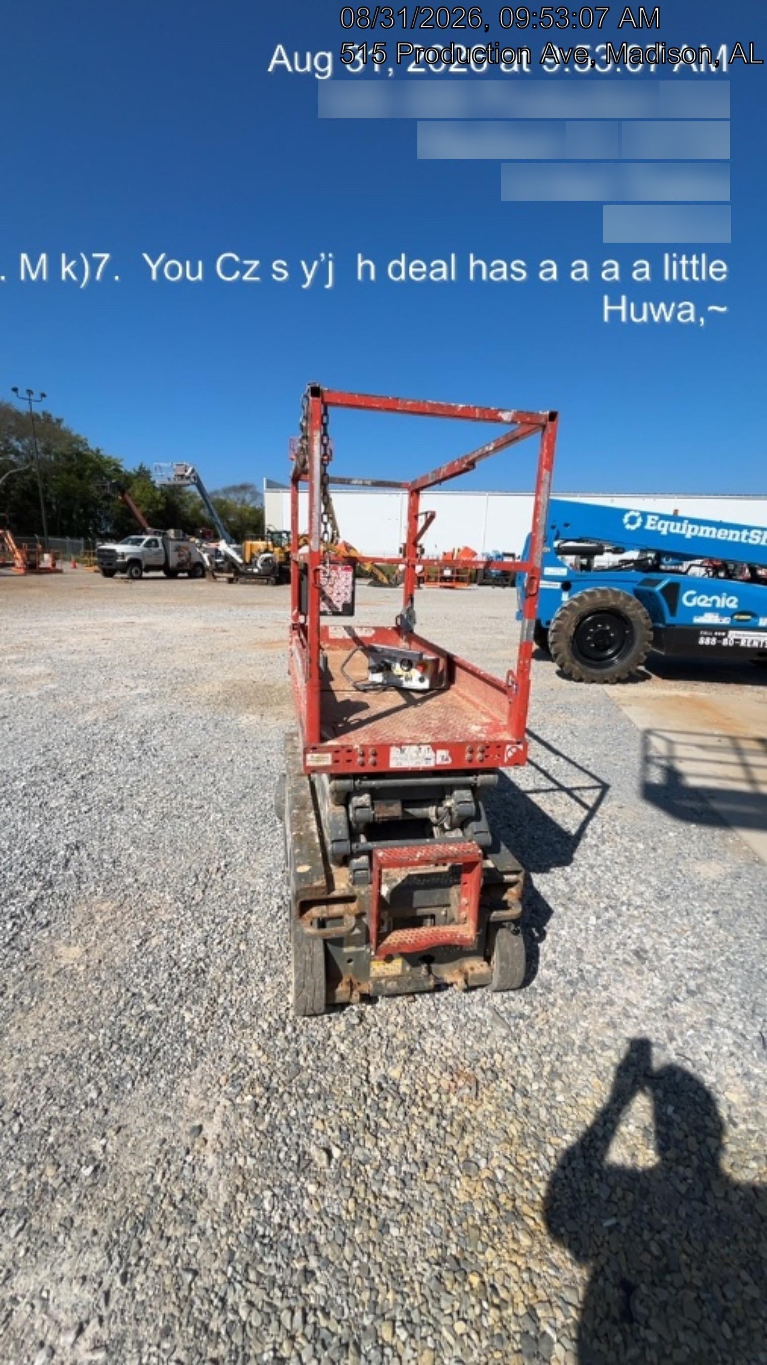 2019 Skyjack SJIII-3219 Skyjack SJIII3219 Standard w/Trojan Batteries