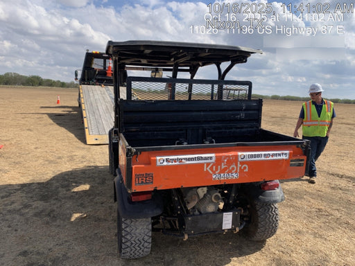 2022 Kubota RTV-X1140W-H Plastic Canopy, Windshield Acrylic Clear, LED Strobe Light, Wire Harness Kit, Back up Alarm