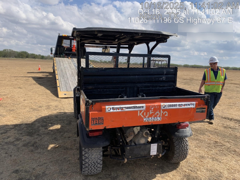 2022 Kubota RTV-X1140W-H Plastic Canopy, Windshield Acrylic Clear, LED Strobe Light, Wire Harness Kit, Back up Alarm
