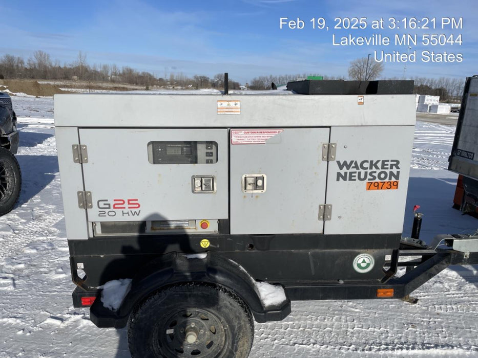 2020 WACKER NEUSON G25