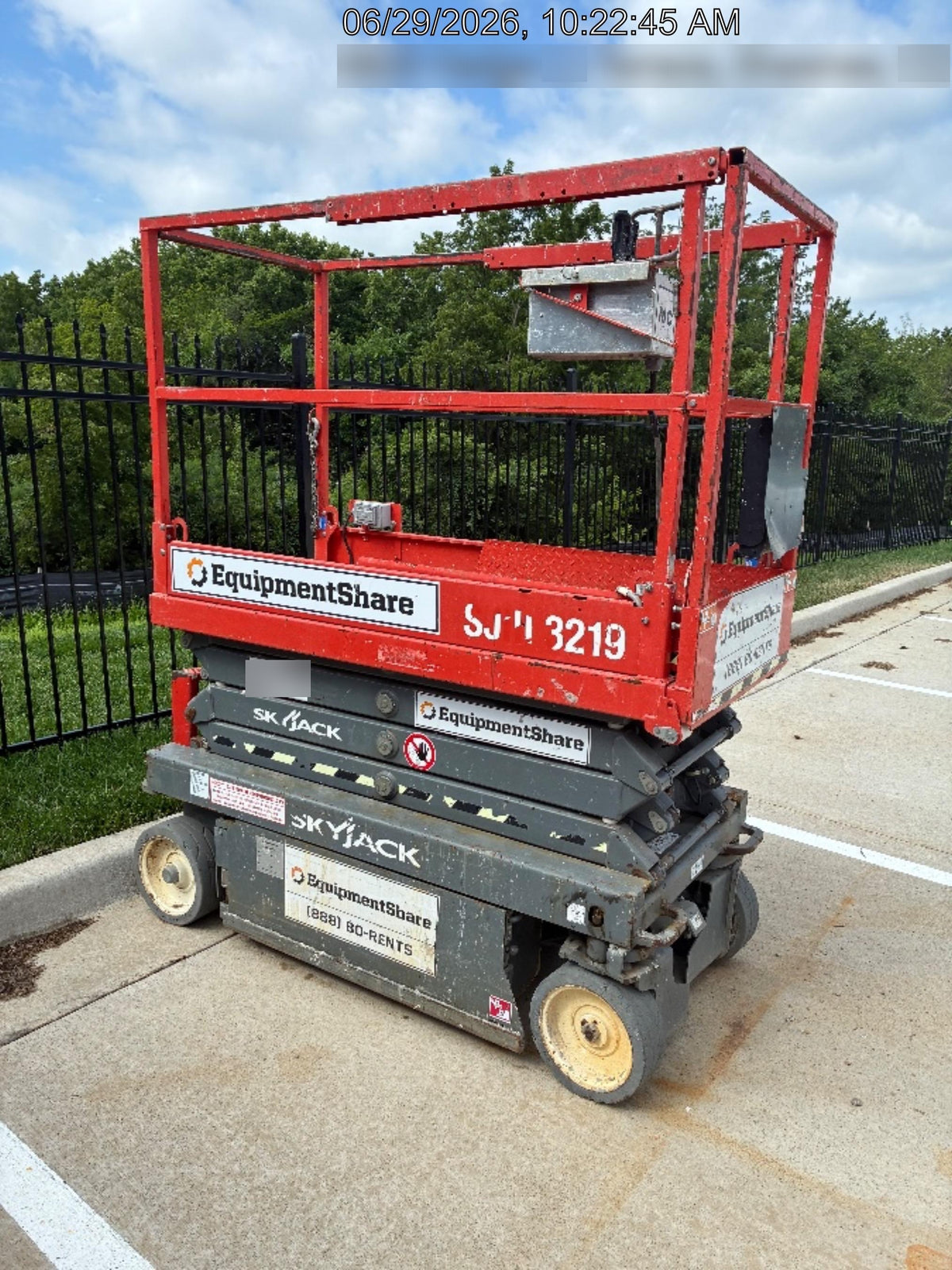 2019 Skyjack SJIII-3219 Standard w/Trojan Batteries