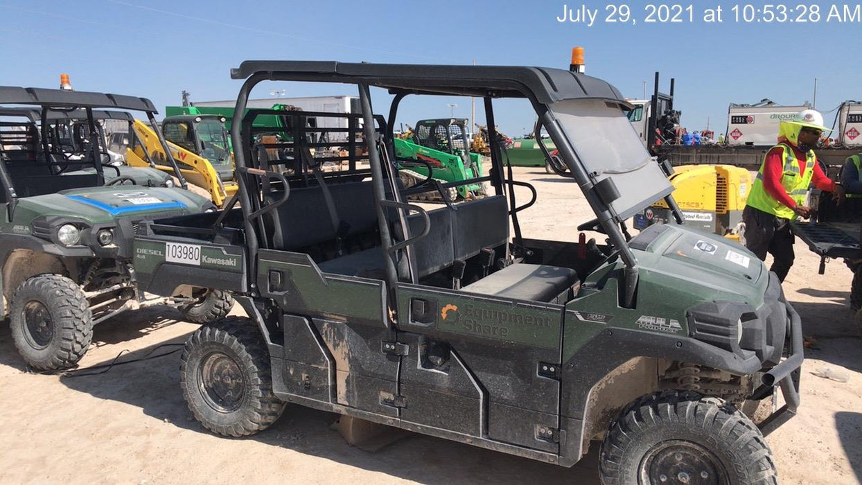 2020 Kawasaki MULE PRO-DX Diesel, 6-Seater, Canopy