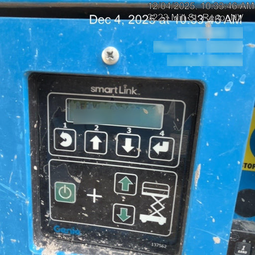 2020 Genie GS-2632 Solid NM Tires, Folding Rails with Half-Height Swing Gate, Beacon, 800W Invertor