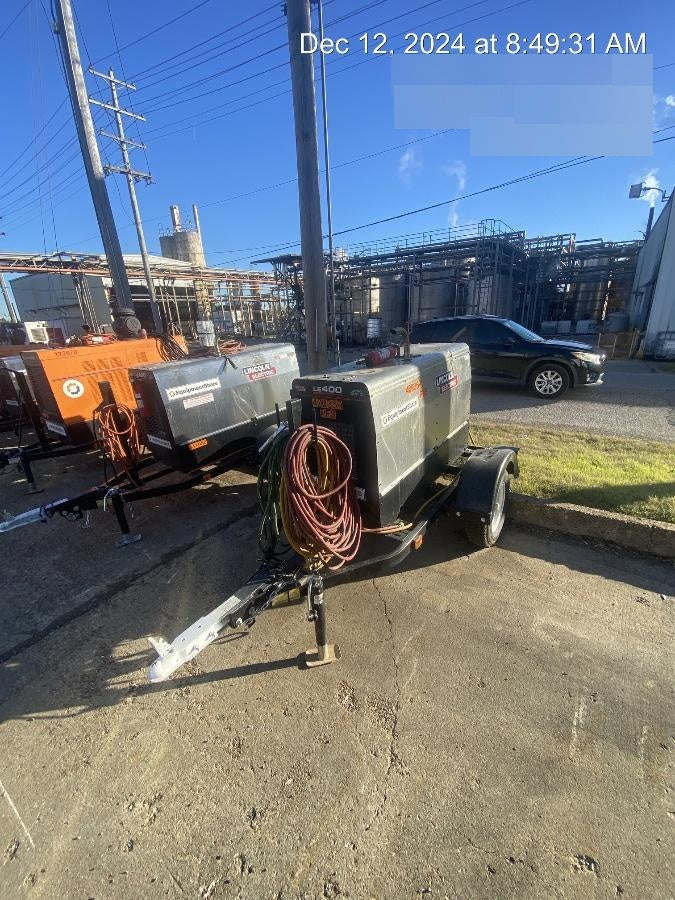 2024 Lincoln Electric LE400 Kubota V1505, Trlr, Cable Rack, Light Kit, ES Decals, T3