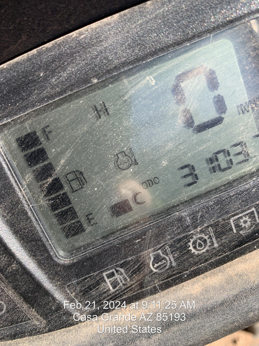 2021 Kubota RTV-X1140W-H Plastic Canopy, Windshield Acrylic Clear, LED Strobe Light, Wire Harness Kit, Back up Alarm