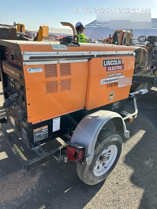 2023 Lincoln Electric LE400 Kubota V1505, Trlr, Cable Rack, Light Kit, ES Decals, T3