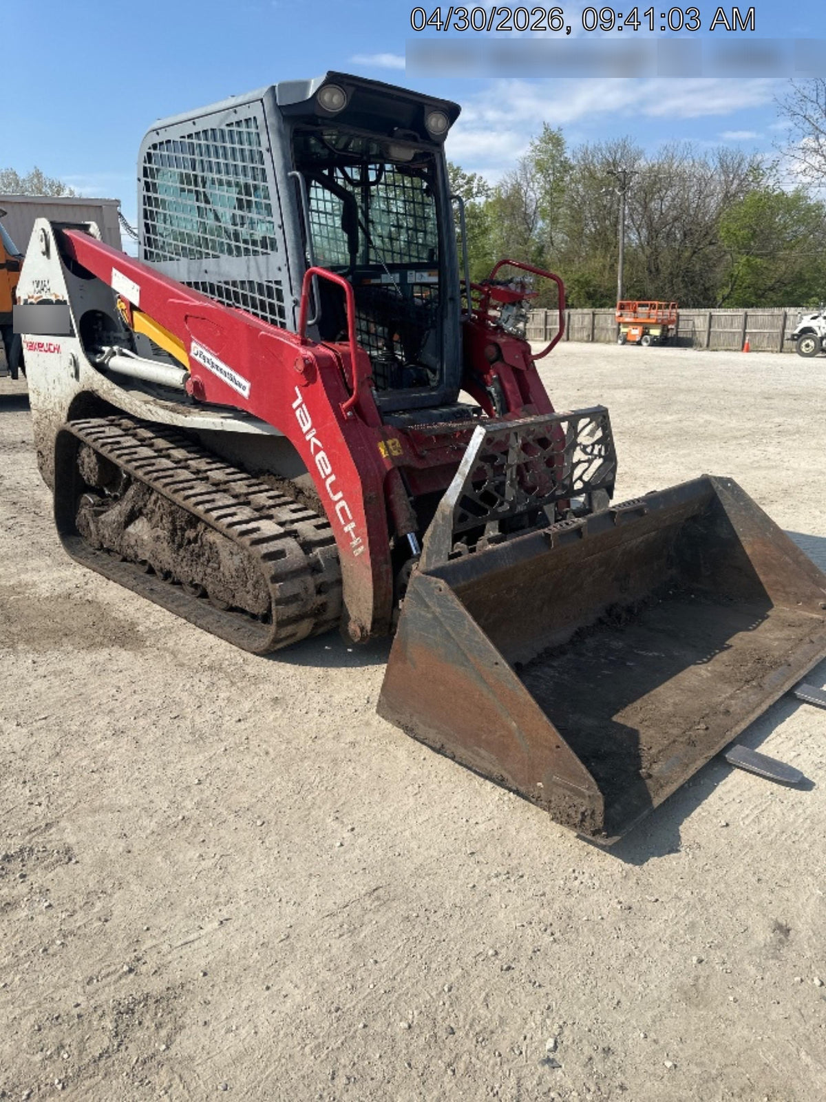2020 Takeuchi TL12R2-CR Cab, Rubber Track