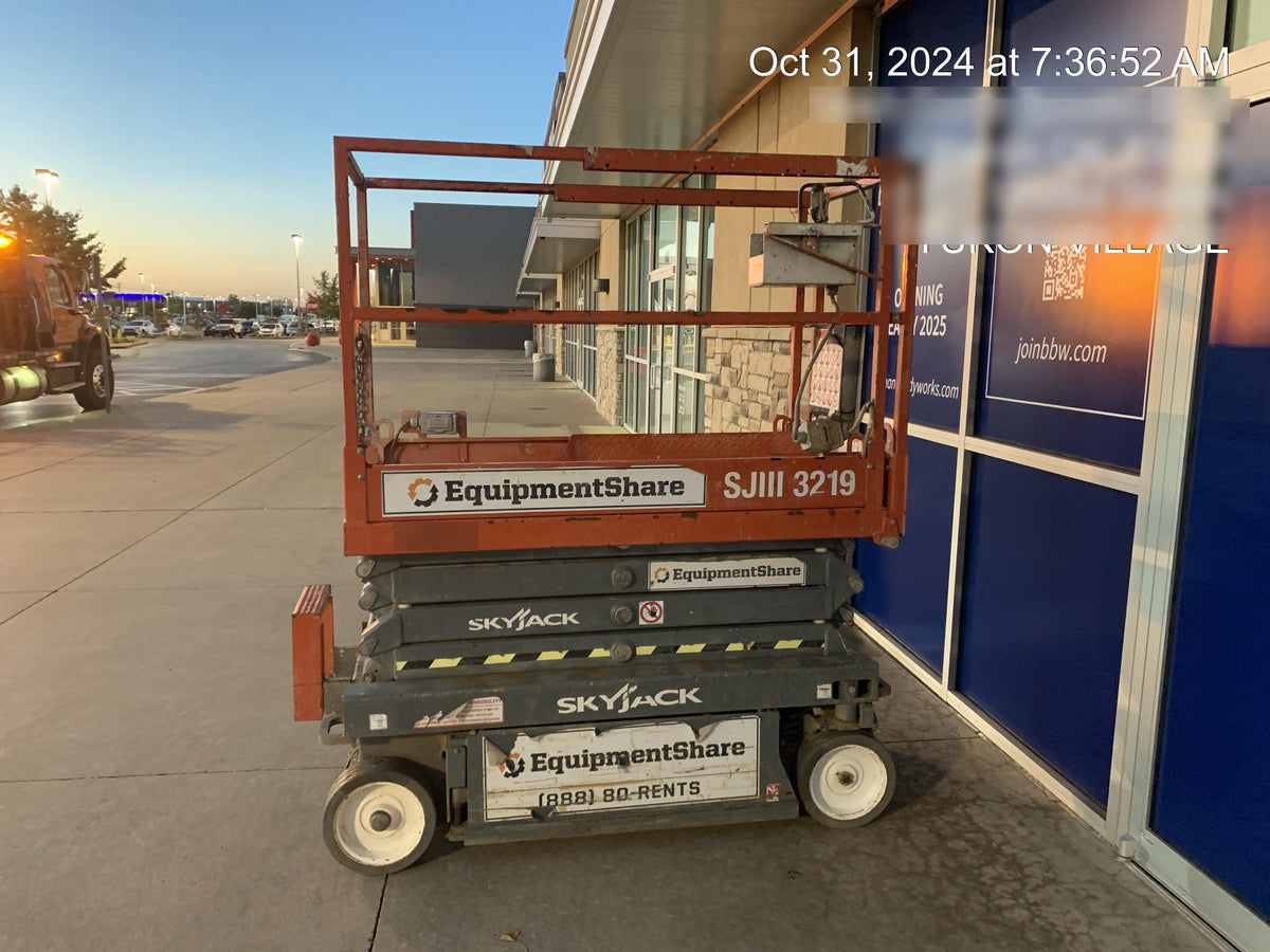 2019 Skyjack SJIII-3219 Standard Options, Trojan Batteries