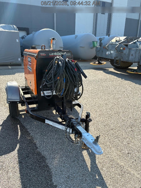 2022 Lincoln Electric LE400 Kubota V1505, Trlr, Cable Rack, Light Kit, ES Decals, T3