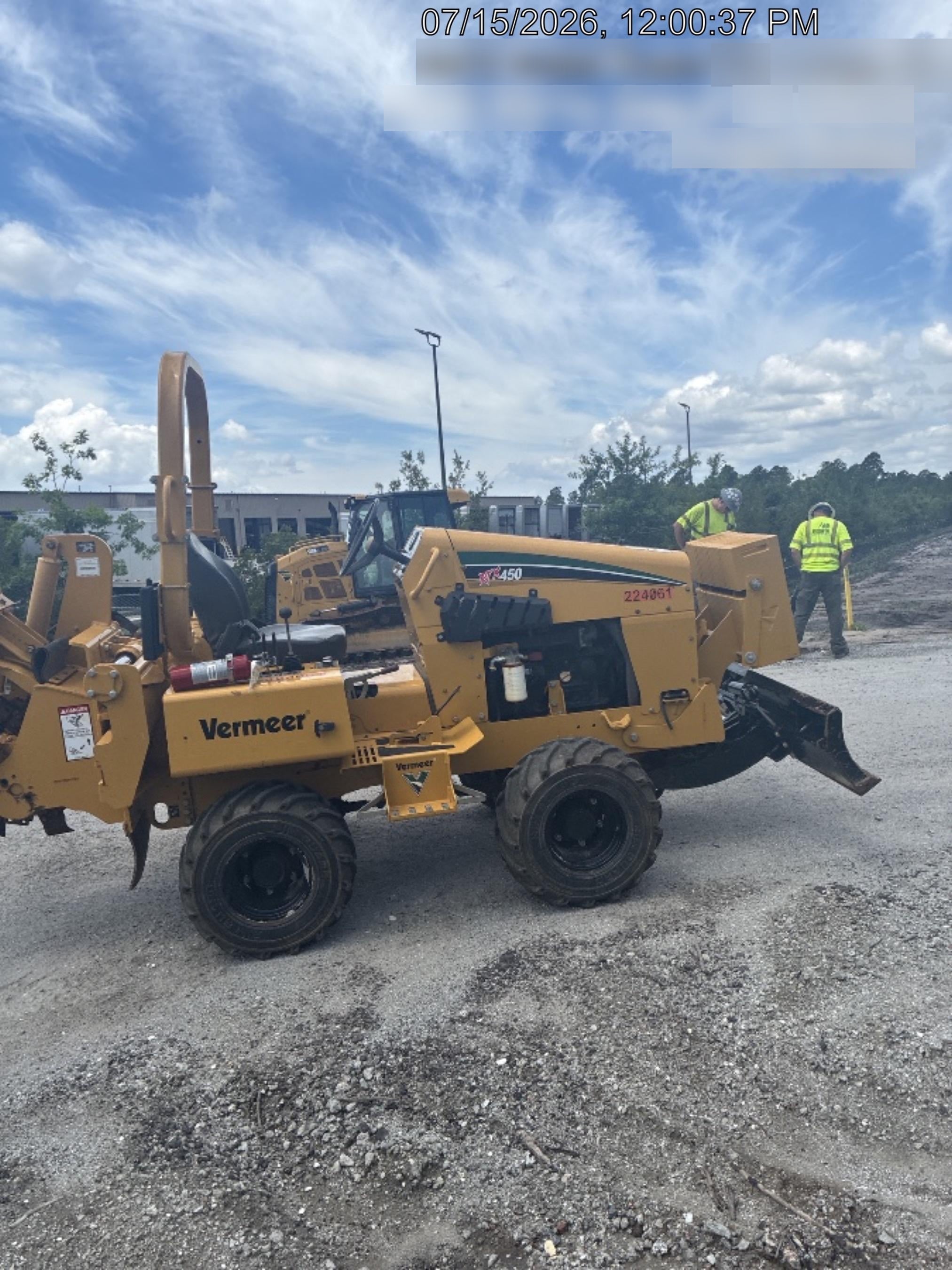 2022 VERMEER RTX450