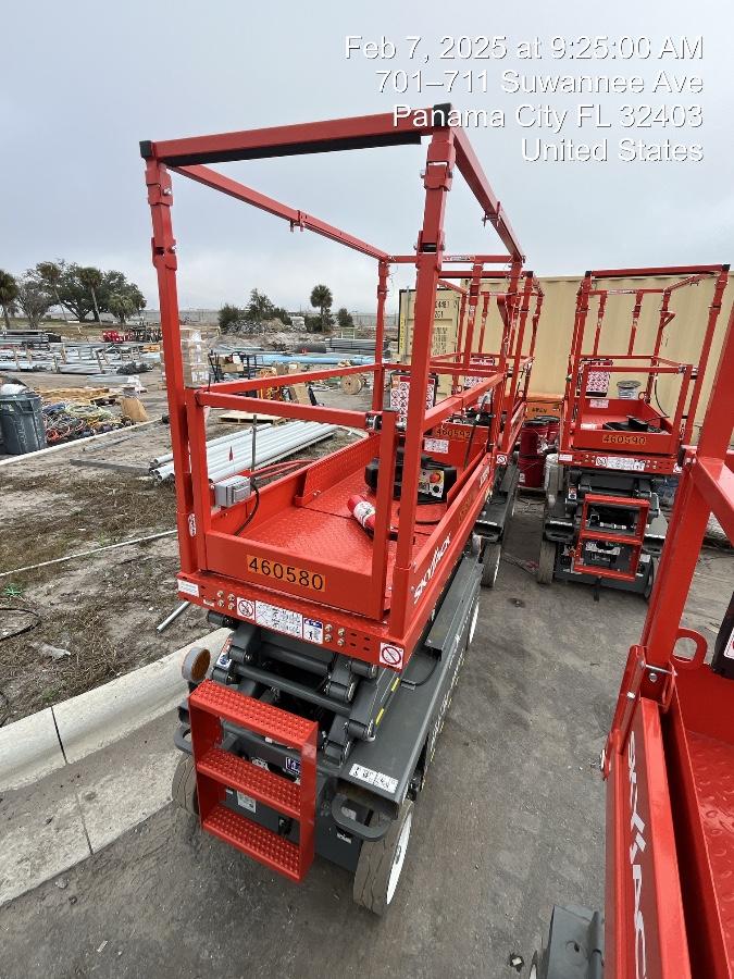 2024 Skyjack SJ3219 Electric Drive, Sld NM Tires, DBcns, RFRails, Power to Platform, T3 + Access Control