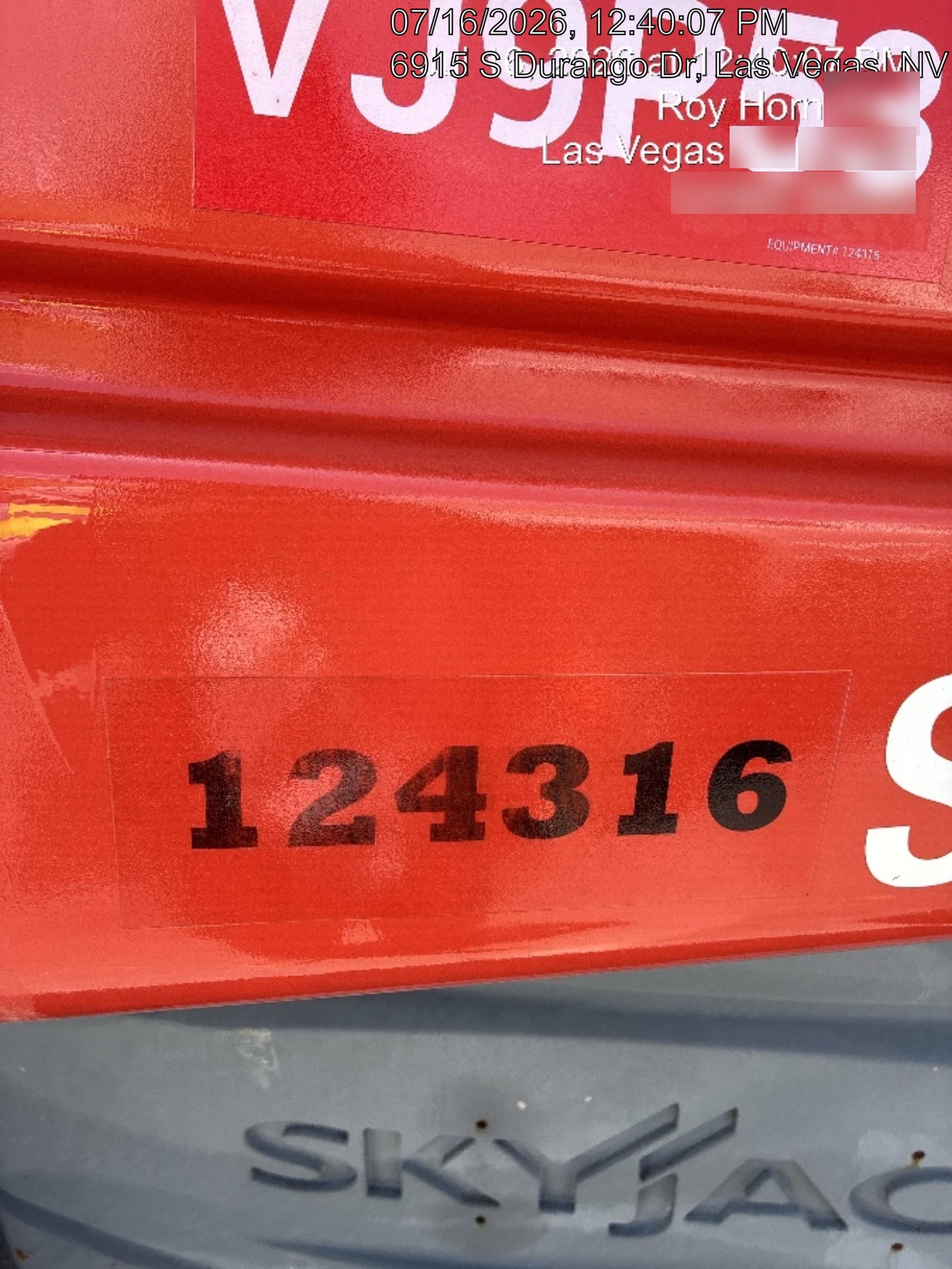 2021 SKYJACK SJ66T+