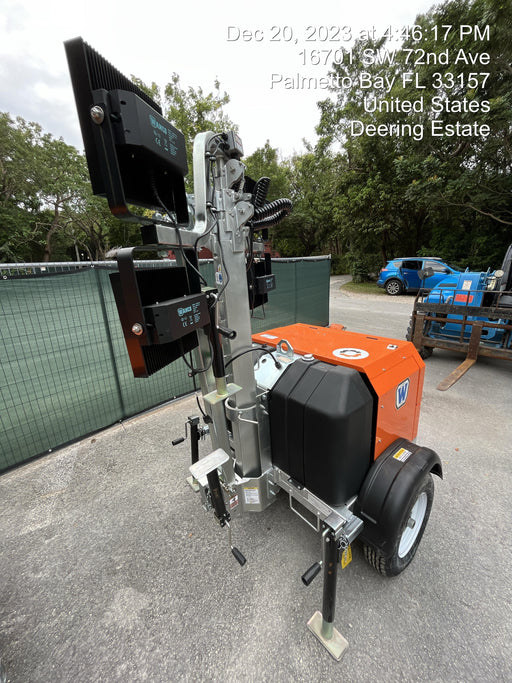 2023 Wanco WLTT-4MM4K Diesel, Deep Sea Controller, Shore Power Plug, Auto Start, (4) 350W LED Floodlights, 4kW Generator, 60 Gal Fuel Tank, 2" Ball, T3