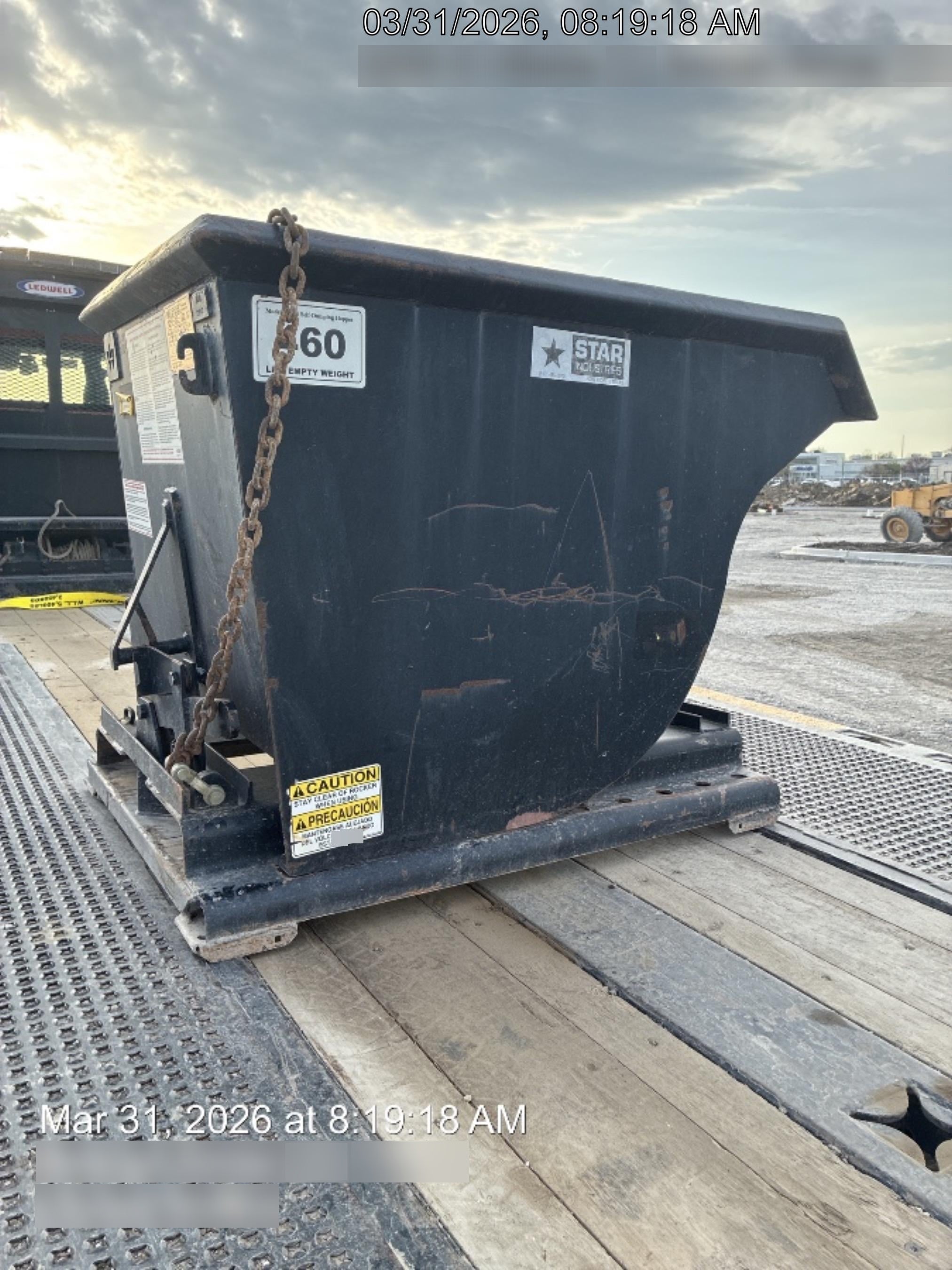 2020 STAR INDUSTRIES 1805N Hopper