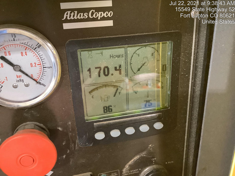 2020 ATLAS COPCO PAS 100 HF CS Enclosed