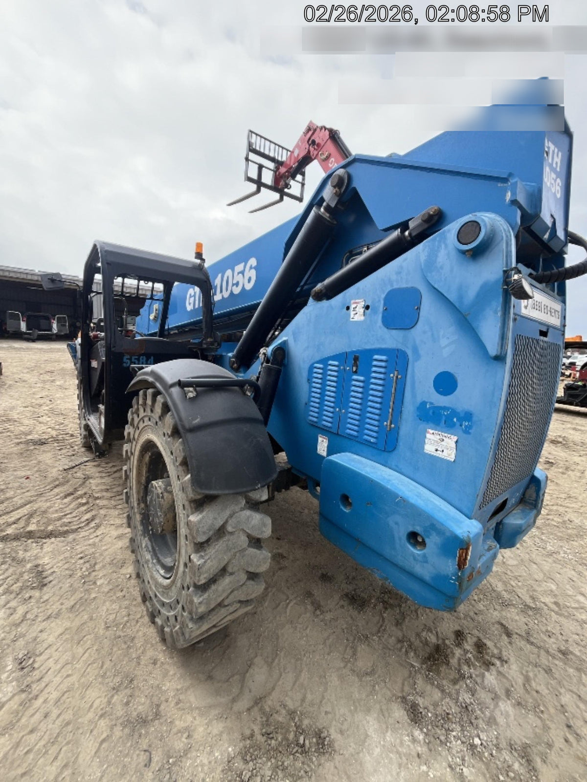 2017 Genie GTH-1056 Genie GTH1056, Solid Tires, 60" carriage, Light Kit, Open ROPS