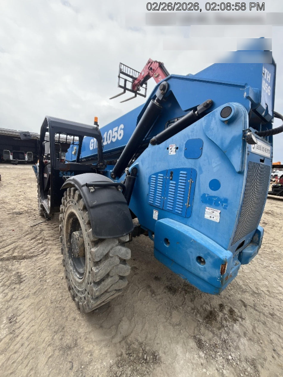 2017 Genie GTH-1056 Genie GTH1056, Solid Tires, 60" carriage, Light Kit, Open ROPS