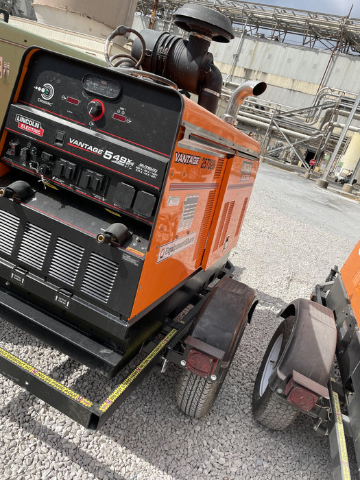 2022 Lincoln Electric Vantage 549X Crosslink Technology, Trailer Mounted, ES Decals, T3