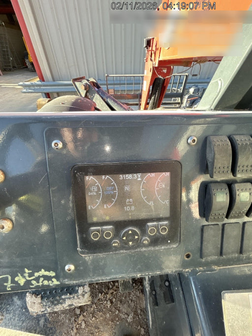 2018 Manitou MTA10055 Manitou MTA 10055 w/Open ROPS, Work Lights/Strobe, Aux Hyd, Solid Tires, Lift Hook, 66" Carriage, 60" Forks