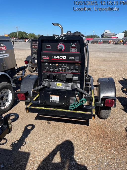 2024 Lincoln Electric LE400 Kubota V1505, Trlr, Cable Rack, Light Kit, ES Decals, T3