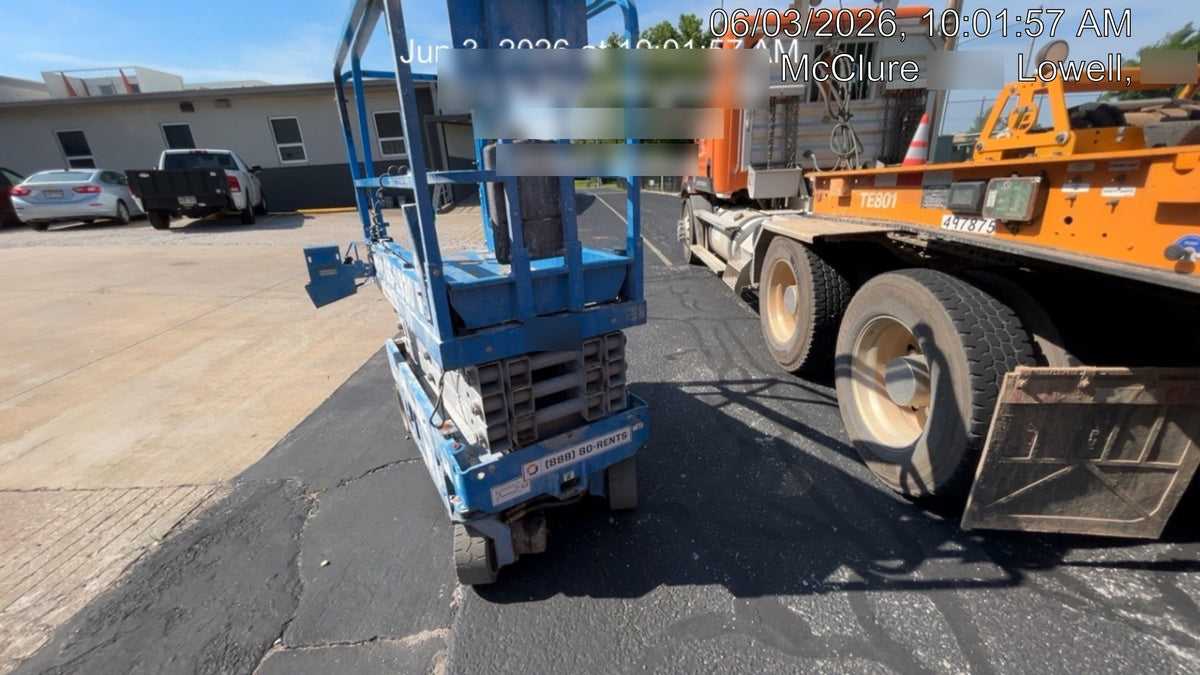 2018 Genie GS-1930 Genie GS-1930 w/Fixed Rail, Chain Entry