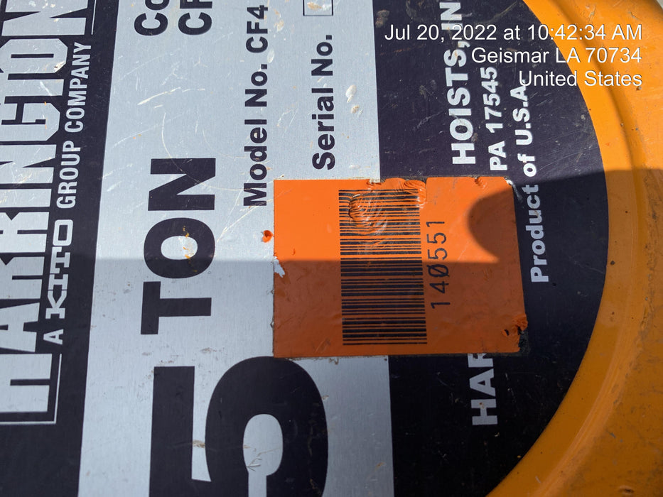 2021 HARRINGTON CF050-20