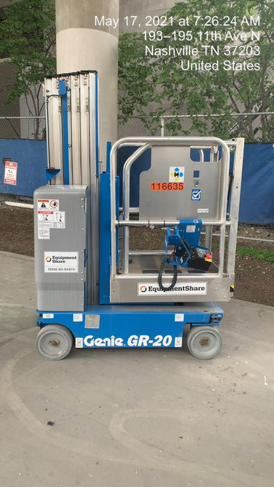 2020 GENIE GR-20