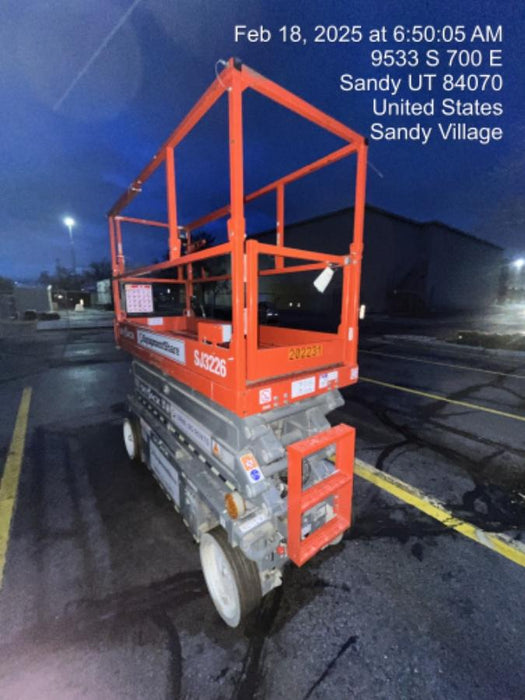 2022 Skyjack SJ3226 Hyd Drive, Sld NM Tires, DBcns, EST