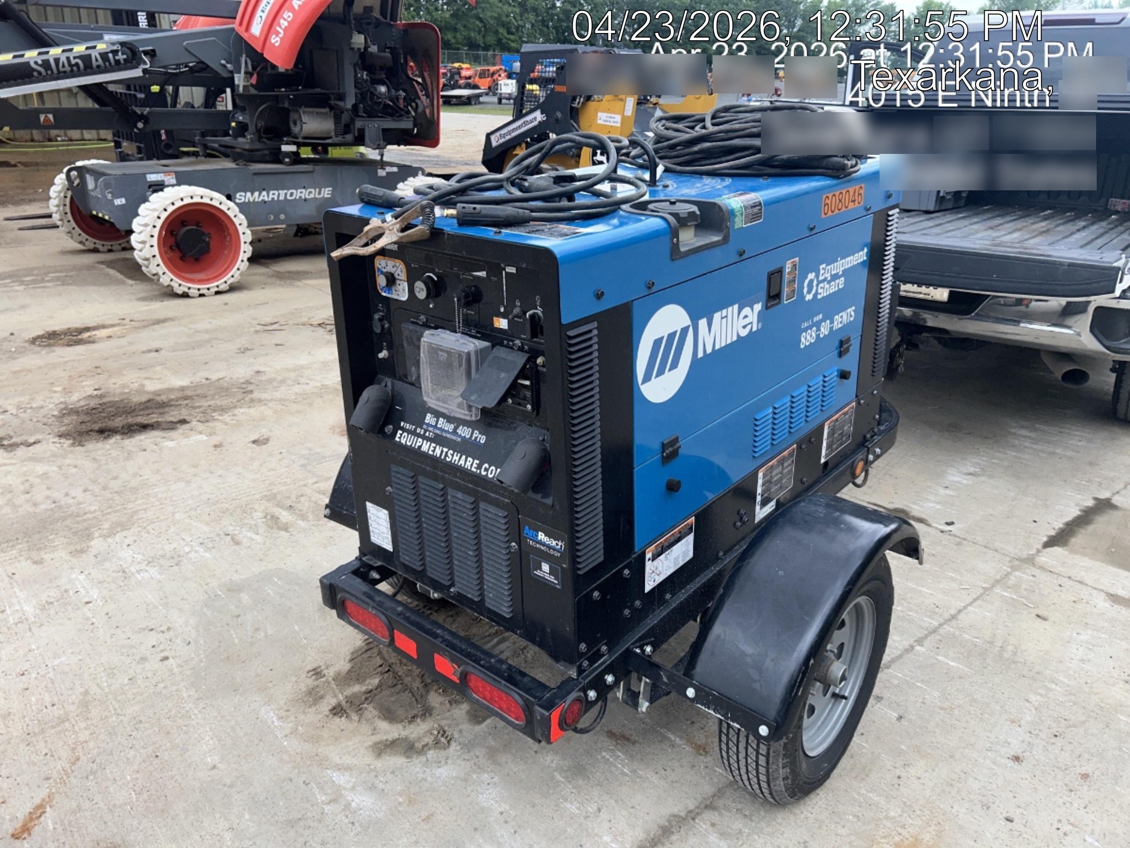 2025 MILLER ELECTRIC BIG BLUE 400