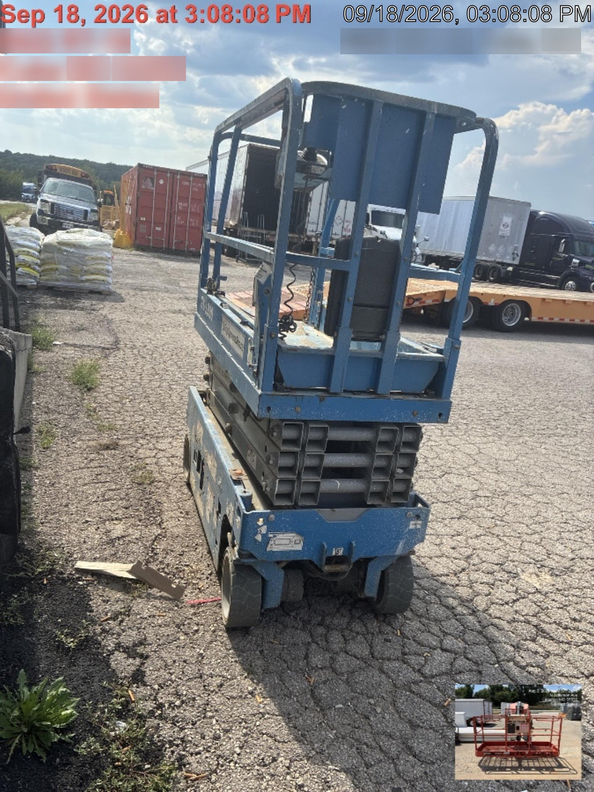 2019 Genie GS-1930 Fixed rails with chain Entry
