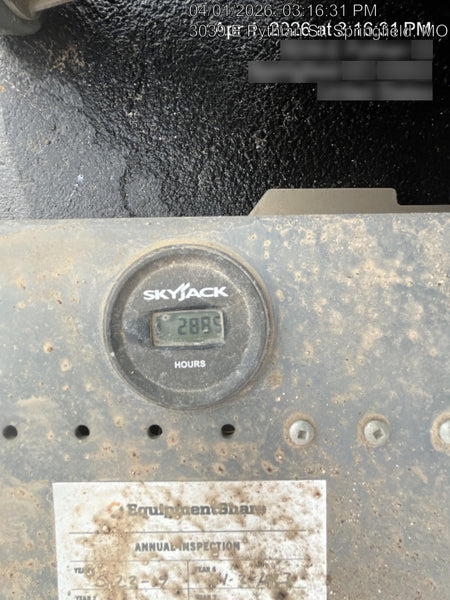 2019 Skyjack SJIII-3219 Standard w/Trojan Batteries