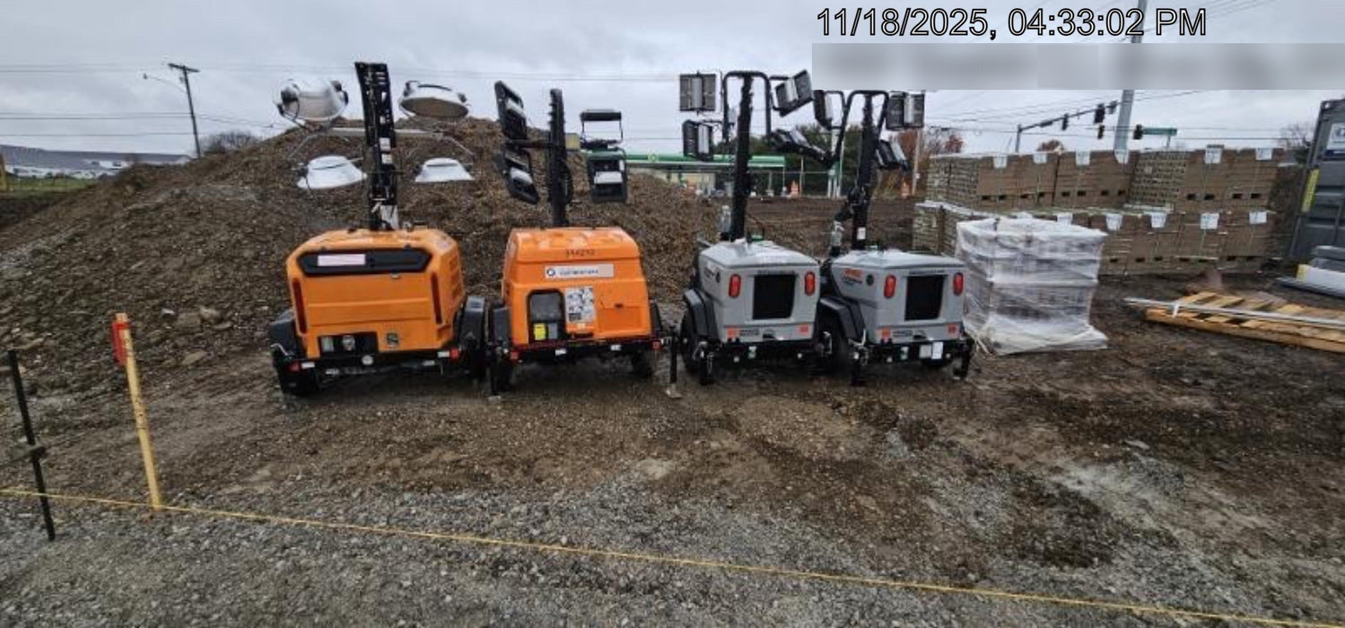 2024 Generac MLT2 Diesel, Flex Switch 120V Input, Powerzone Controller, 
(4) 320W LED Lights, 4kW Generator, 39.9 Gal Fuel Tank, 2" Ball, T3