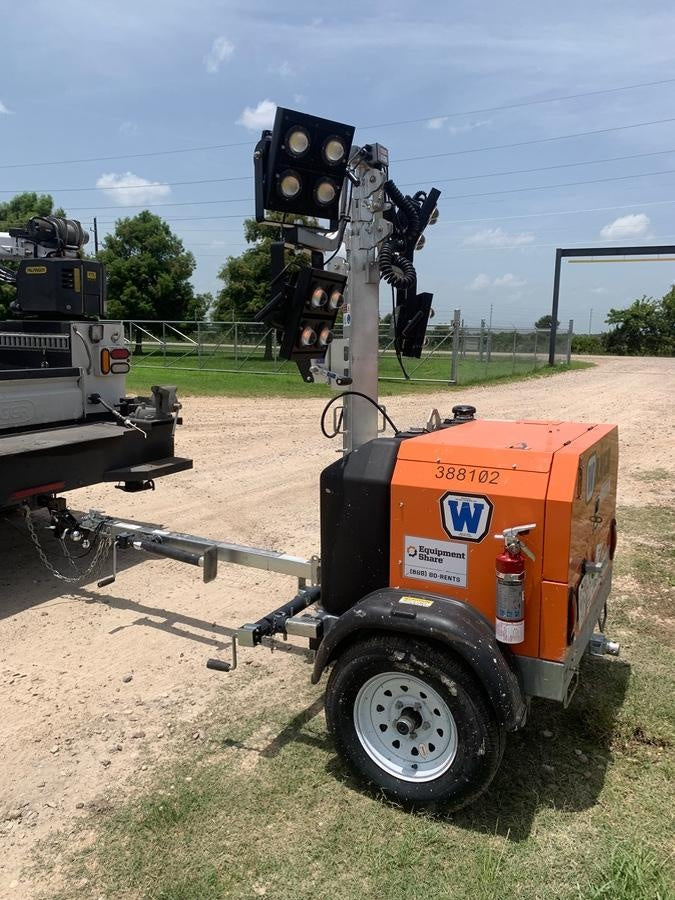 2024 Wanco WLTT-4MM4K Diesel, Deep Sea Controller, Shore Power Plug, Auto Start, (4) 350W LED Floodlights, 4kW Generator, 60 Gal Fuel Tank, 2" Ball, T3
