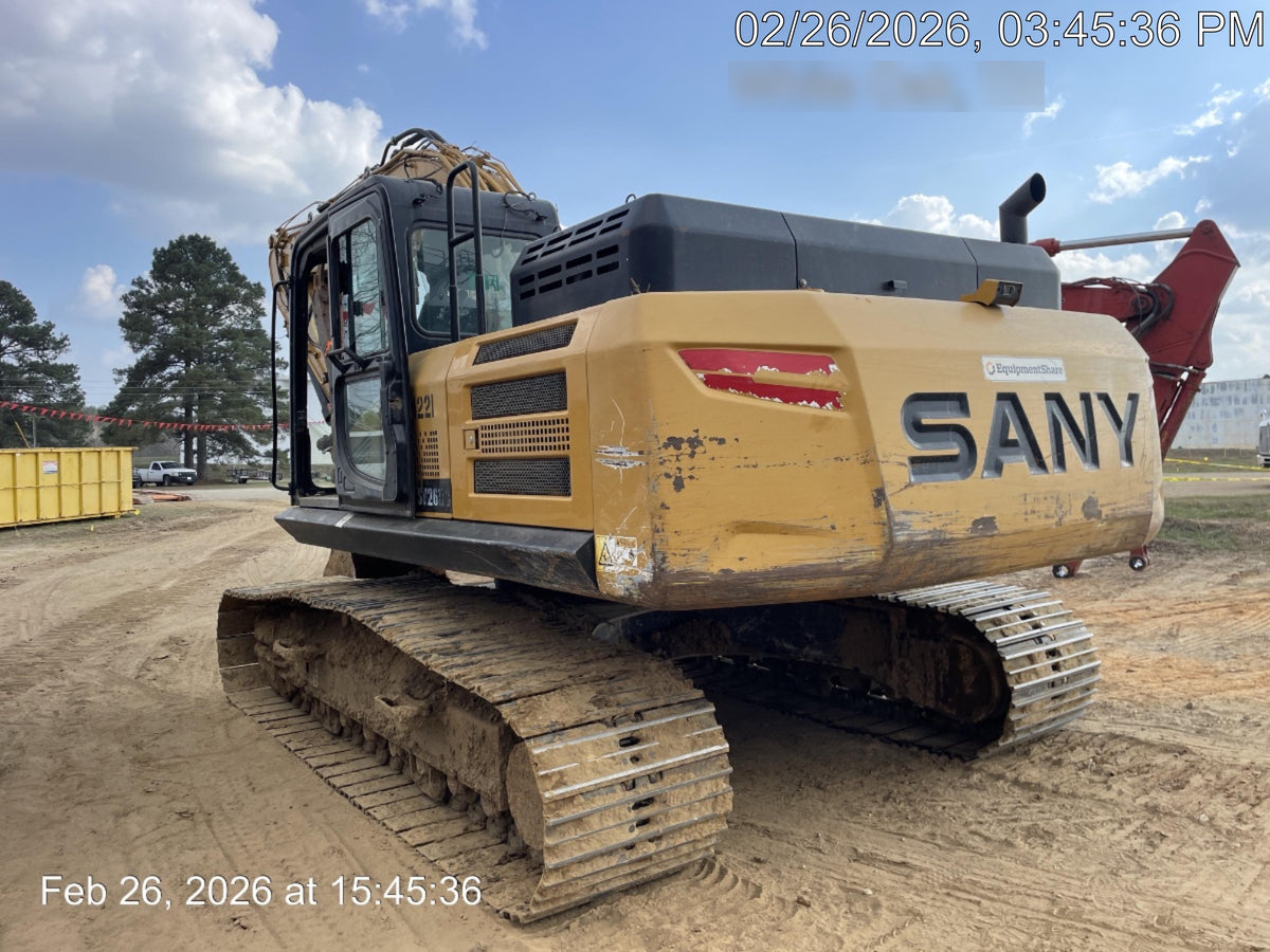 Sany SY265C SY265 Tier 4 - Cab, 48" HD Bucket, 36" HD Bucket, 24" HD Bucket, Hydraulic Thumb, Hydraulic QC