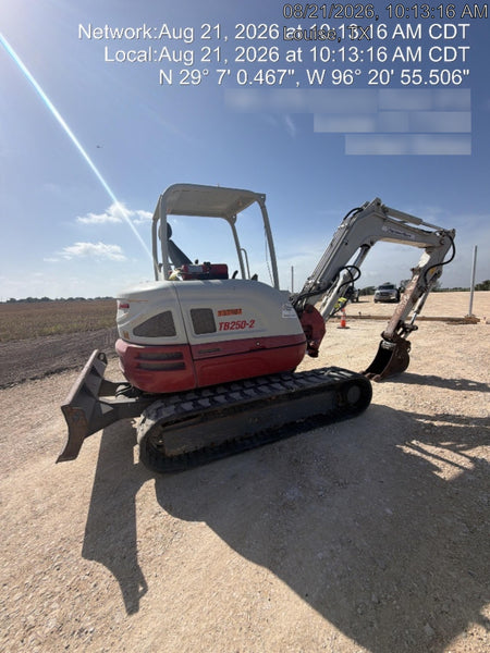 2021 TAKEUCHI TB250-2