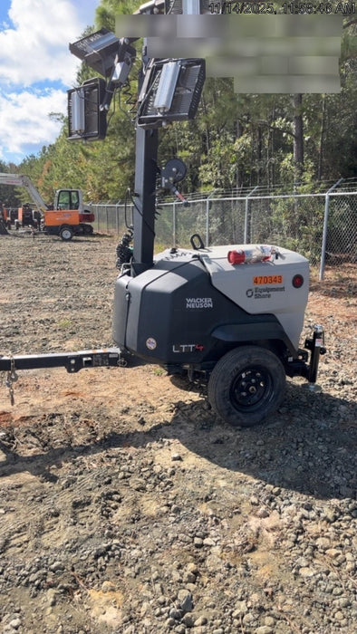 2024 Wacker Neuson LTT4 Diesel, Kohler KDW702, Deep Sea Controller, Auto Start, LED 320W, Bypass Outlet, T3