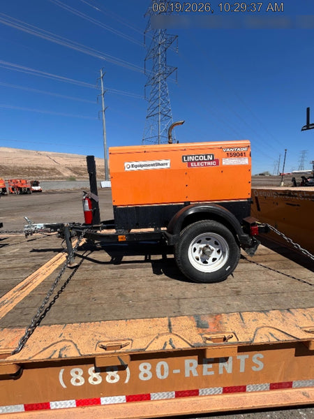 2022 Lincoln Electric LE400 Kubota V1505, Trlr, Cable Rack, Light Kit, ES Decals, T3