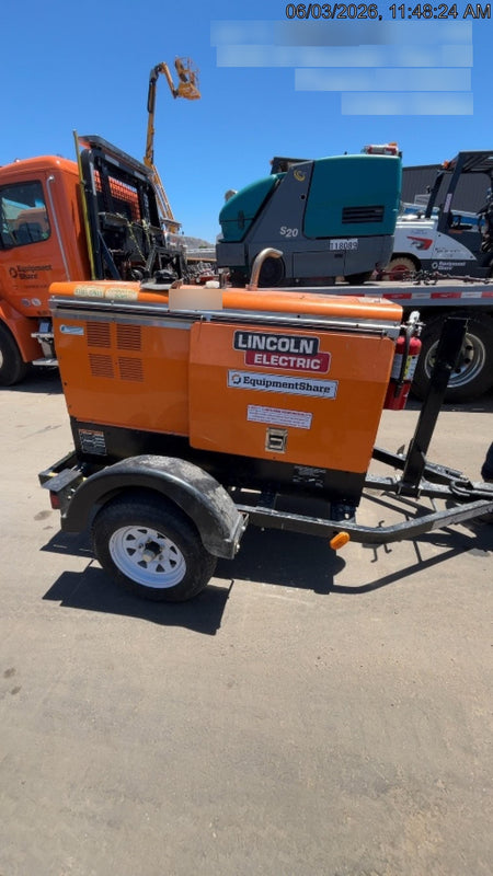 2022 Lincoln Electric LE400 Kubota V1505, Trlr, Cable Rack, Light Kit, ES Decals, T3